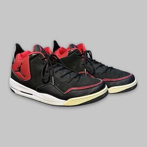 Jordan Access Black/Red Men’s Basketball Sneakers - Size 10